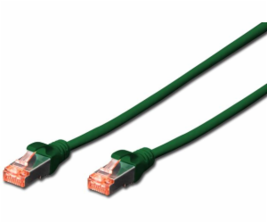 Digitus patchcord CAT6, S-FTP, 2m, zelený, 10 kusů (DK-16...