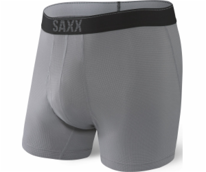 SAXX QUEST BOXER BR FLY DARK CHARCOAL II M