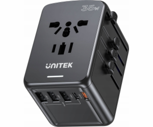 Unitek Cestovní nabíječka EU/US/UK/AUS PD 35W