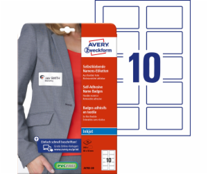 Avery Zweckform SAMOLEPICÍ JMENOVKY AVERY ZWECKFORM PRO I...