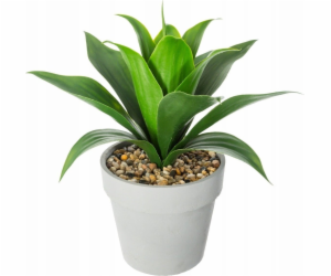 Atmosphera Umělá okrasná rostlina ALOE VERA, 34 cm, bílý ...