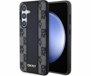 DKNY DKNY Kožený kryt MagSafe s monochromatickým kostkova...