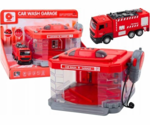 LeanToys Hasičský sbor Pračka Vysílačka Světla Zvuky Voda