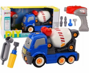 LeanToys Nákladní auto Míchačka na beton Kreslená hračka ...