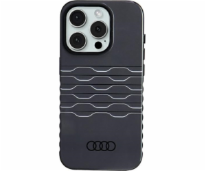 Audi Pouzdro IML MagSafe pro iPhone 15 Pro 6.1 černé/čern...