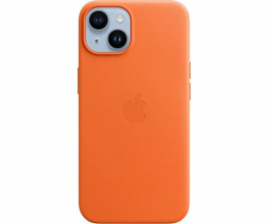 Apple KOŽENÝ POUZDRO MPP83ZM/A PRO IPHONE 14 ORANŽOVÉ ORI...
