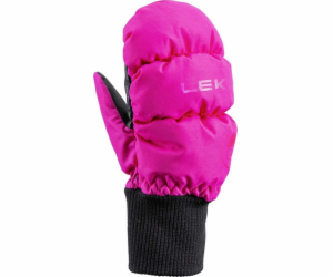 Leki Rukavice Leki Little Eskimo Mitt Short růžovo-černé 4.0