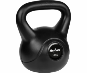 Rebel Kettlebell RBA-2319 bitumenový 18 kg