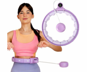 One Fitness Hula Hoop s počítadlem závaží fh02 fialová