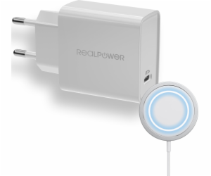 Realpower Nabíječka Nabíječka RealPower C-MagSet 20W s na...