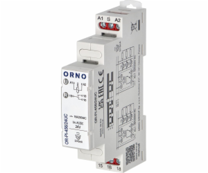Orno Instalační relé Bistabilní 24 VAC/DC, 16 A