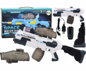 LeanToys Vodní puška Wild Water Automatic M416 Bateriová