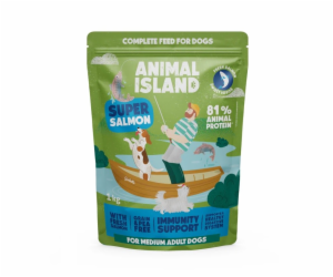 ANIMAL ISLAND Losos - suché krmivo pro psy - 1kg