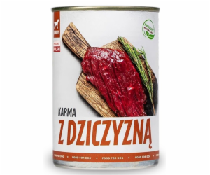 TufTuf TUF TUF Srnčí krmivo - Mokré krmivo pro psy - 800 g