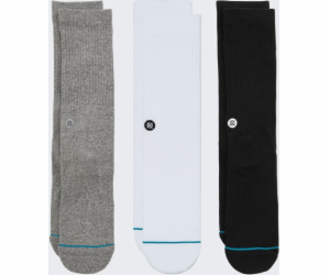 Stance Ponožky Icon Crew, 3 páry, vícebarevné
