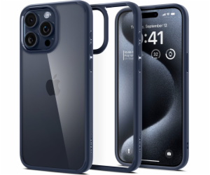 Spigen Ultra Hybrid, tmavě modrá - iPhone 15 Pro Max