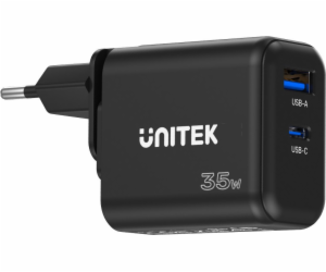 Unitek Nabíječka P1119A 1x USB-A 1x USB-C 3A (P1119A)