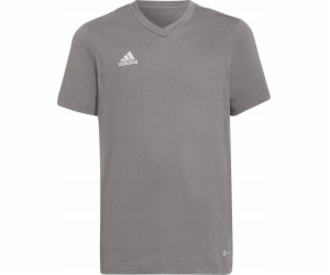 Adidas Dětské tričko Entrada 22 Tee šedé HC0444 152cm