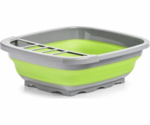 Zeller Odkapávač skládací, plast, antracit/zelený
