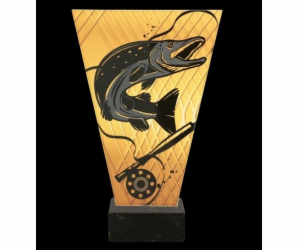Victoria Sport Monochromatická skleněná trofej na mramoro...