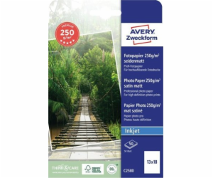 Avery Zweckform Avery Premium Photo Paper Satin Matte, 25...