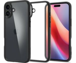 Spigen Ultra Hybrid iPhone 16 Plus matný černý/černý ACS0...