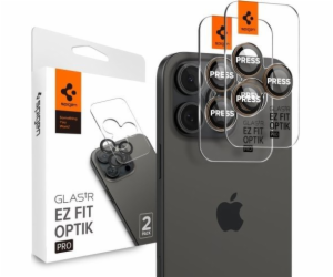 Spigen Spigen Glass tR EZ Fit Optik Pro 2 ks, titanově še...