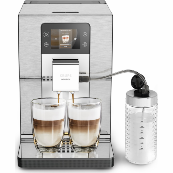 Krups Intuition Experience+ EA877D (edelstahl (gebürstet)...