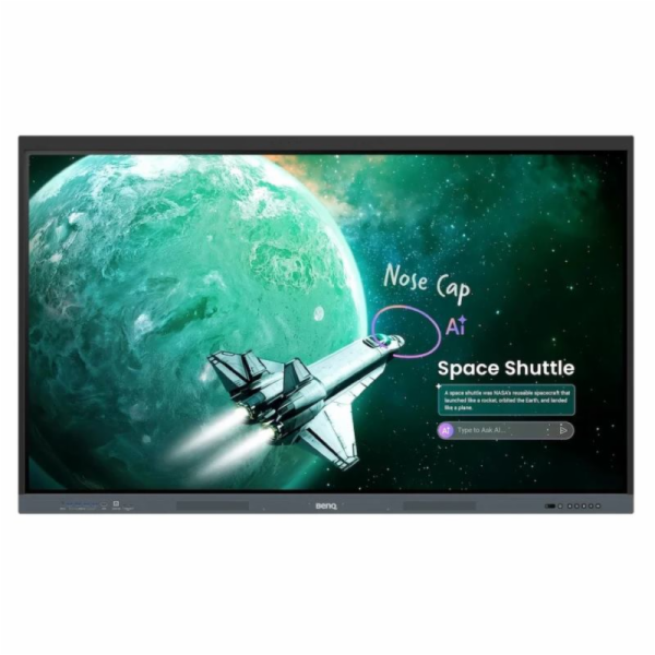 BENQ RE8605E, LED Panel 86" 4K UHD, dotykový