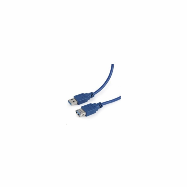 GEMBIRD Kabel USB 3.0 A-A prodlužovací 3m modrý