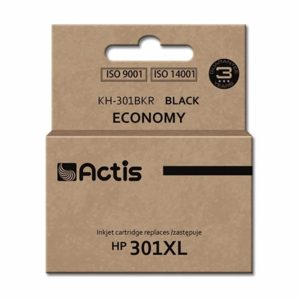Actis KH-301BKR Inkoust (náhradní inkoust HP 301XL CH563E...