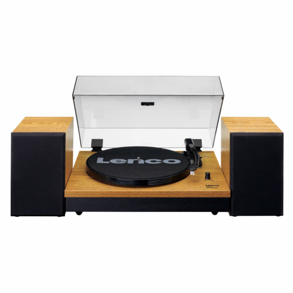 Lenco LS-300 gramofon, hnědá