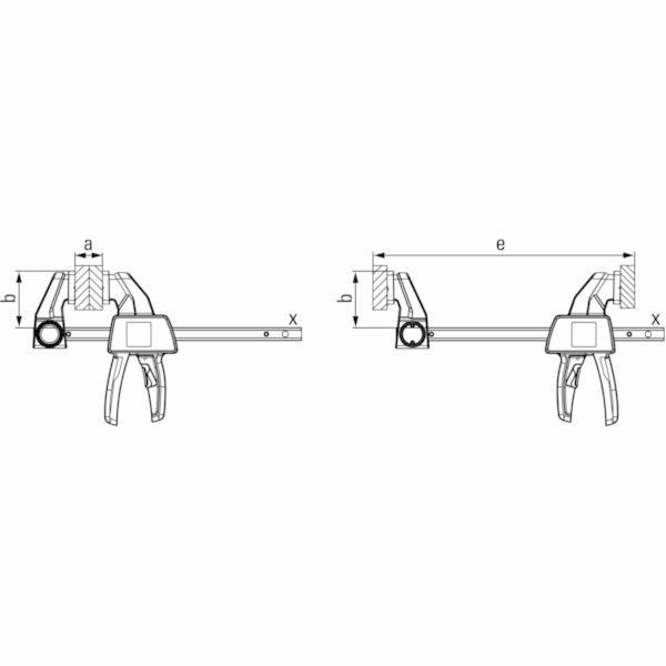 Svorka BESSEY EZL45-8 450MM