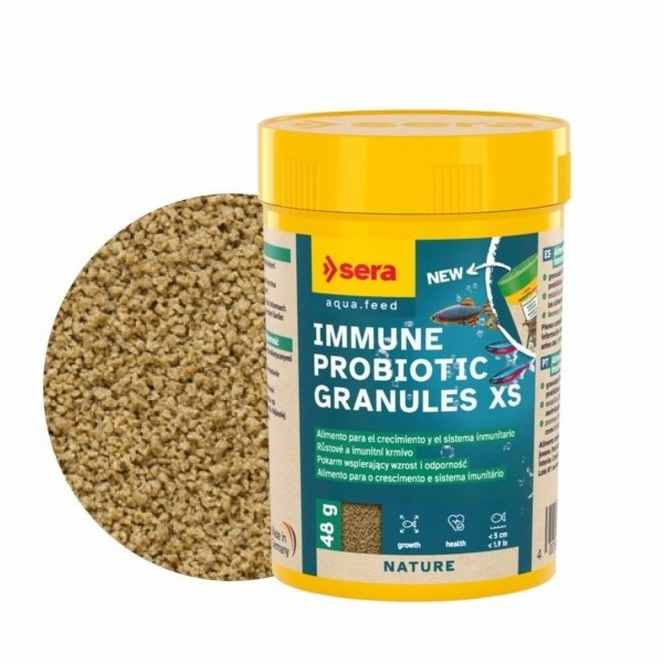 Sera ImmunPro Mini Nature 100 ml - pomalu se potápivé krm...