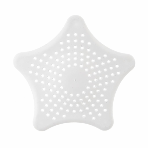Lapač nečistot do dřezu ORION Star White 16cm