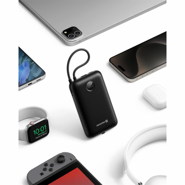 Swissten Power bank VOLTBOX 35W 30000 mAh s integrovanými...