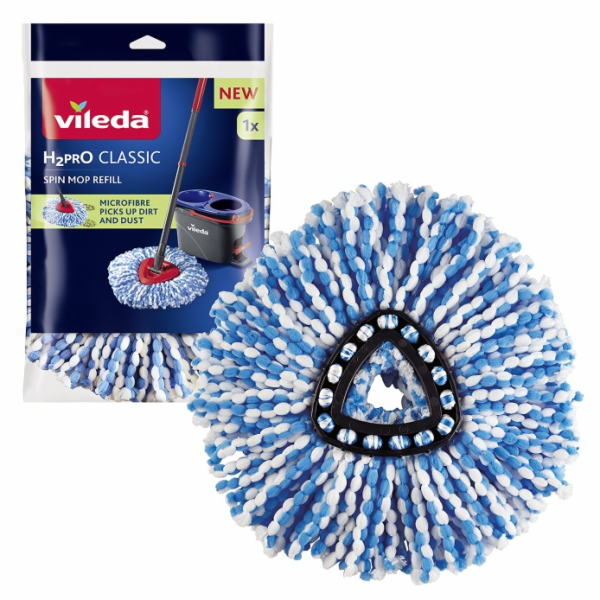 Hlavice na mop Vileda H2Pro, rotační, třásňová, náhradní