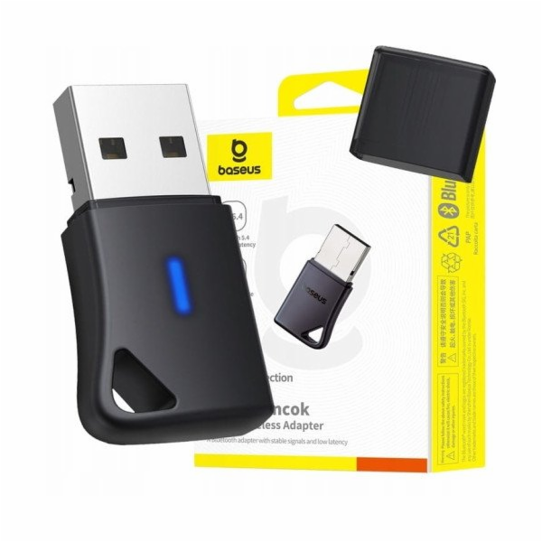 Adapter bluetooth Baseus Encok BA04+ Bluetooth 5.4 - czarny