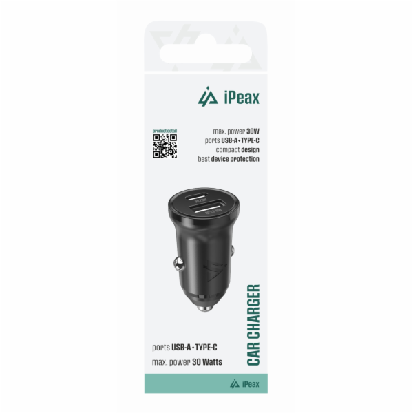 Autoadaptér USB iPEAX CL-04 Black