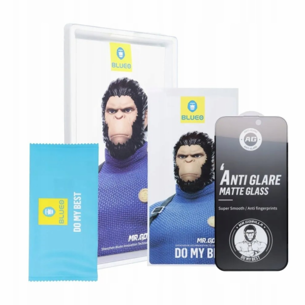 Blueo Tvrzené sklo 5D Mr. Monkey Glass - Apple iPhone 17 ...