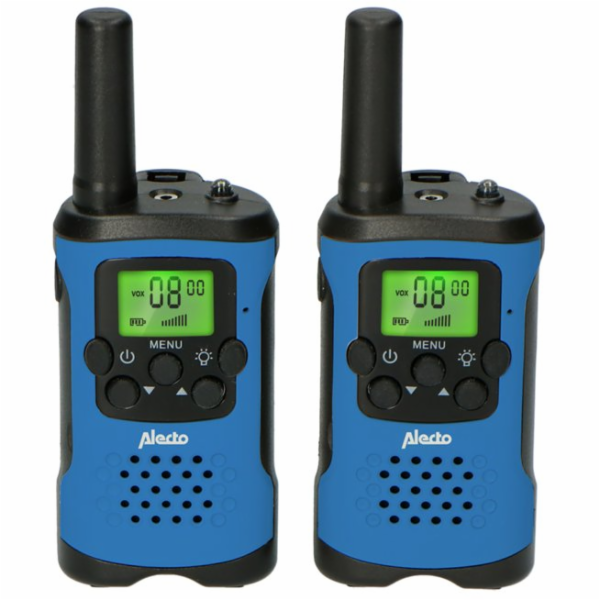 Alecto Walkie Talkie 2-Pack for  Kids, 7 km Range, Blue/B...