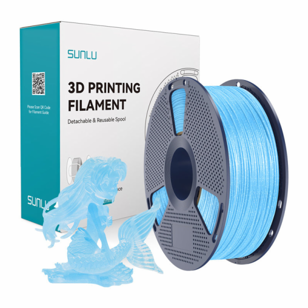 Filament SUNLU PLA 1kg Twinkling Blue 1,75mm