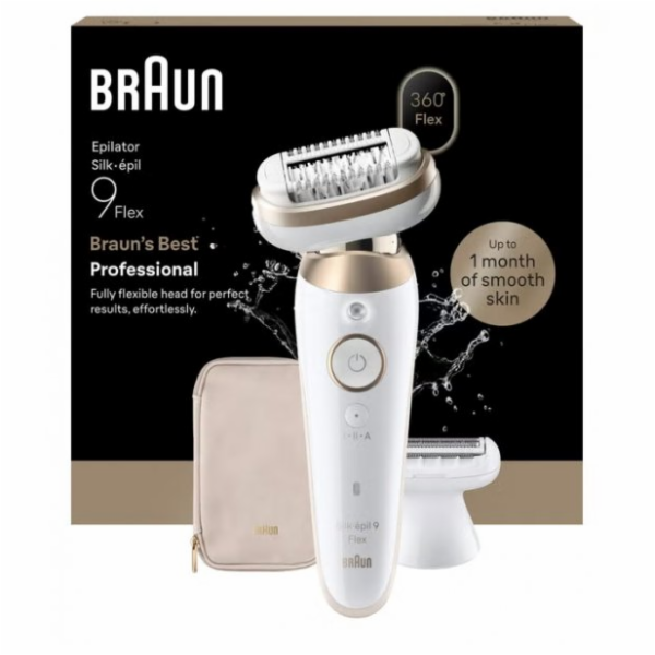 Braun Silk-épil 9 Silk·épil 9 Flex 9-030 3D 40 pinzeta/pi...