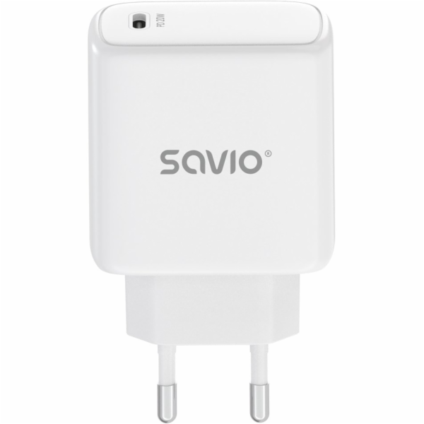 Síťová nabíječka SAVIO LA-14 20W Power Delivery 3.0