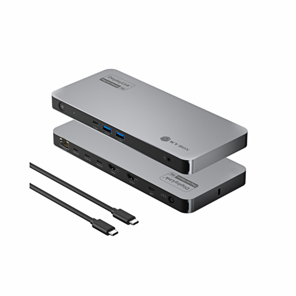 ICY BOX Diamond Dock 7402  12-in-1 Docking Station