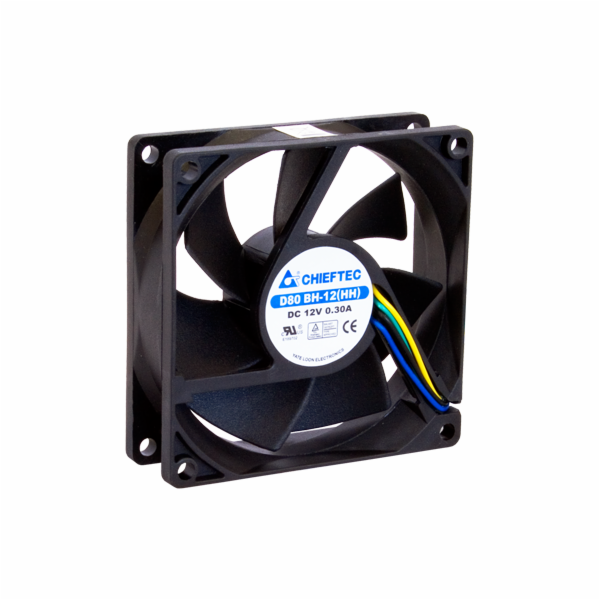 CHIEFTEC větrák AF-0825PWM, 80x80x25 mm,PWM