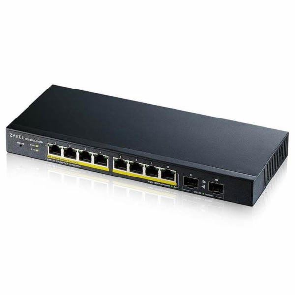 Zyxel GS1900-10HP v2 10-port Desktop Gigabit Web Smart Po...