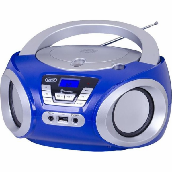 Trevi CMP54404 modrý rádiový přehrávač