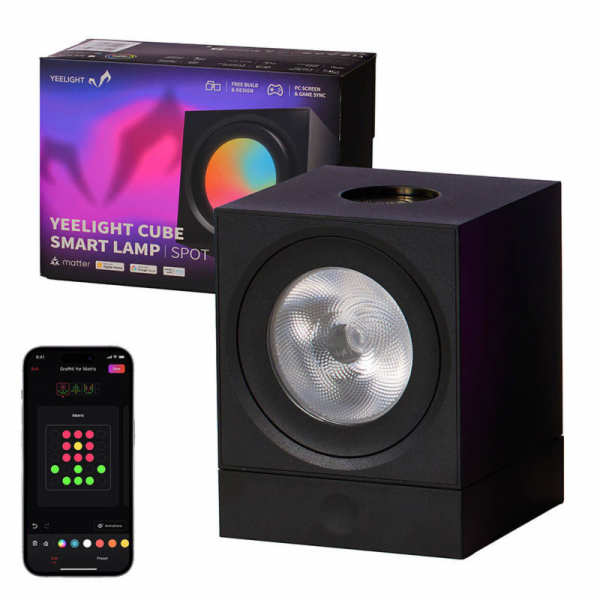 Yeelight CUBE Smart Lamp -  Light Gaming Cube Spot - Root...