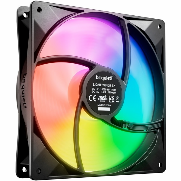 Be quiet Light Wings LX PWM high-speed 140 mm (schwarz, 1...